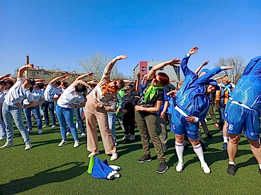 massovaya zaryadka krasnoarmeyskiy 6 911x683 - Массовая зарядка в Красноармейском районе: СК «ПРАЙД» открыл спортивный сезон